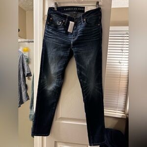 American Eagle Outfitters Dark Blue Men's Jeans